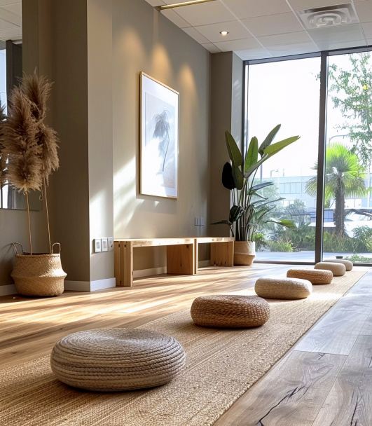 DRA Astra yoga area (artist's impression)